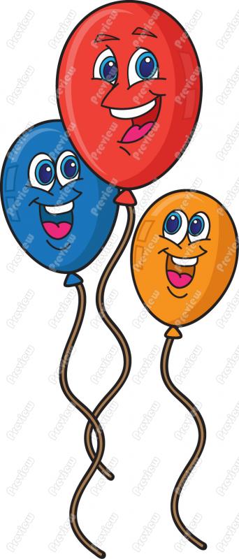 Happy Birthday Smiley Balloons Picture