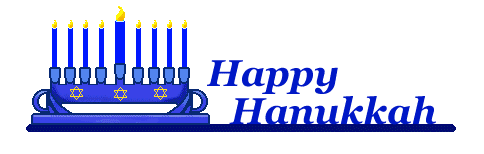 Happy Hanukkah Header Image Clipart