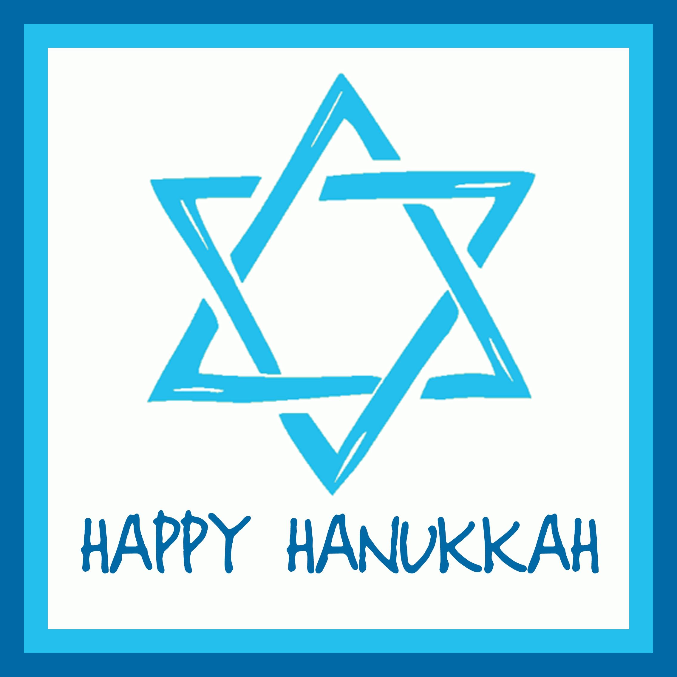 Happy Hanukkah Star Picture