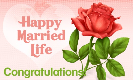 Happy Married Life Congratulations