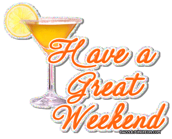 Have A Great Weekend With Cocktail Glitter