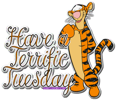 Have Terrific Tuesday Tiger Glitter