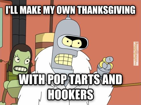 I Will Make My Own Thanksgiving Funny Meme
