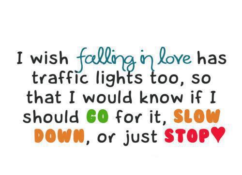 I Wish Falling In Love Funny Quote