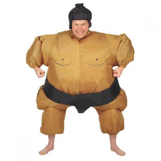 Man In Funny Sumo Dress