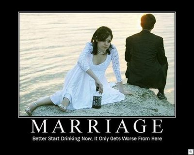 Marriage Better Start Drinking Now Funny Wedding Poster