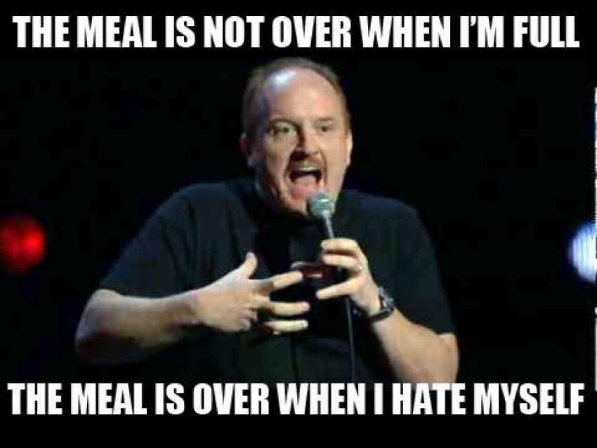 The Meal Is Not Over When I Am Full Funny Thanksgiving Meme