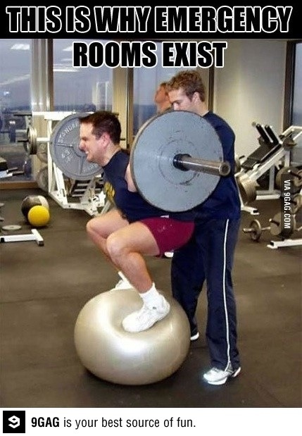This Is Why Emergency Rooms Exist Funny Exercise Picture