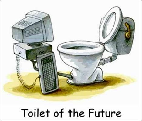 Toilet Of The Future Funny Technology