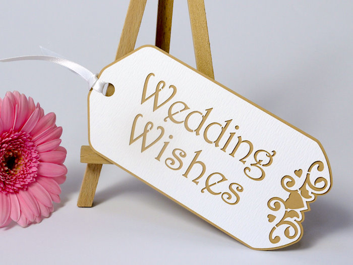 Wedding Wishes Tag Picture