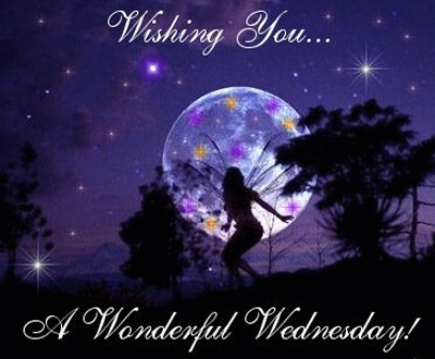 Wishing You A Wonderful Wednesday Fairy Twinkling Glitter