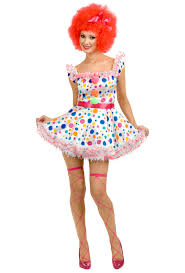Woman In Funny Polka Dot Dress