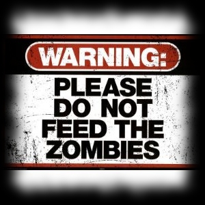 Zombie Warning Poster
