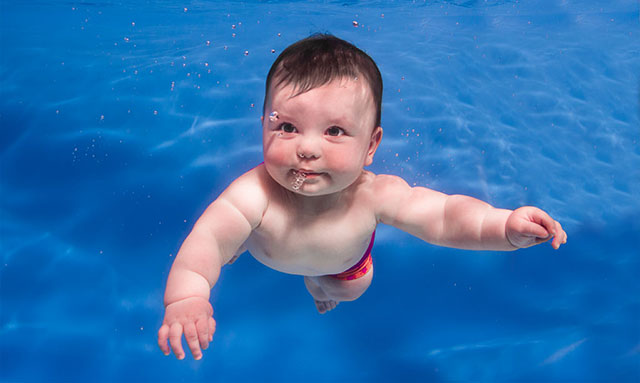 Baby Underwater Picture