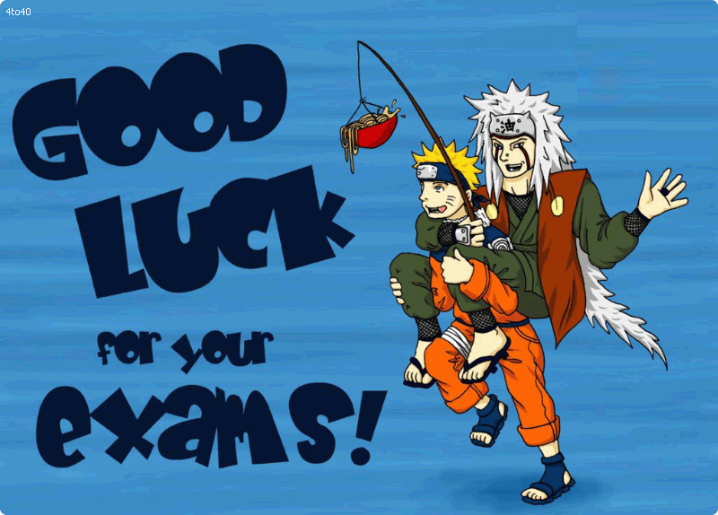 Good Luck For Your Exams Anime Picture