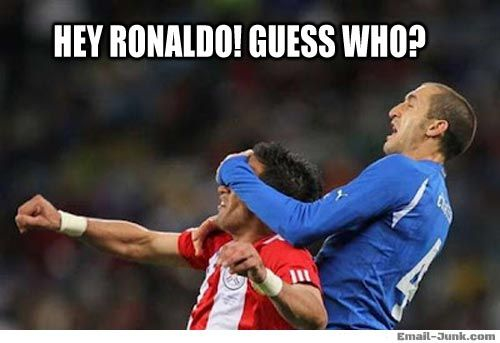 Hey Ronaldo Guess Who Funny Soccer Sport Moment