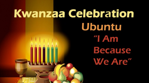 Kwanzaa Celebration I Am Because We Are