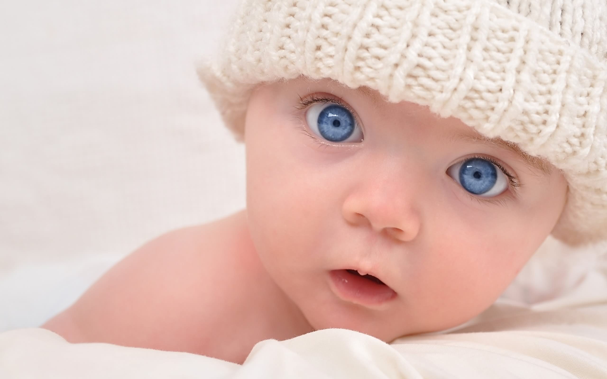 1. Baby girl with dark hair and blue eyes - wide 8