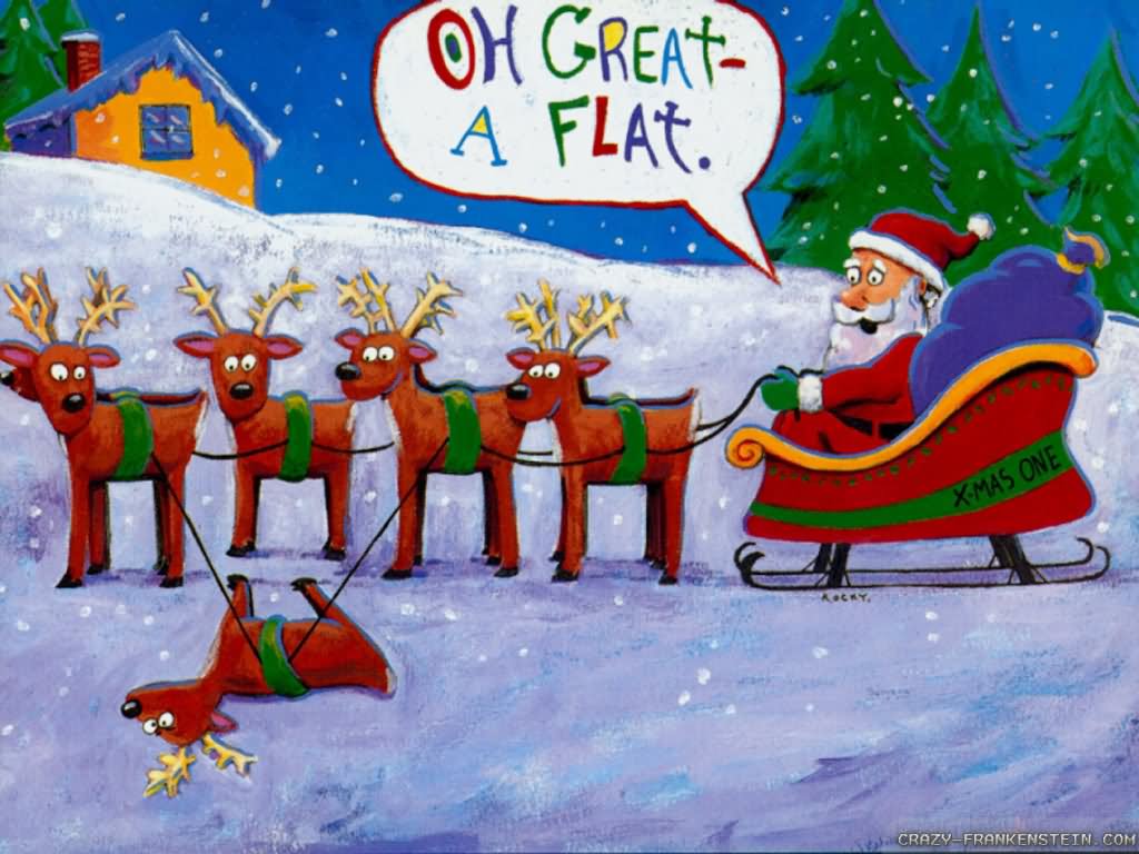 Oh-Great-A-Falt-Funny-Santa-Clause-Chris