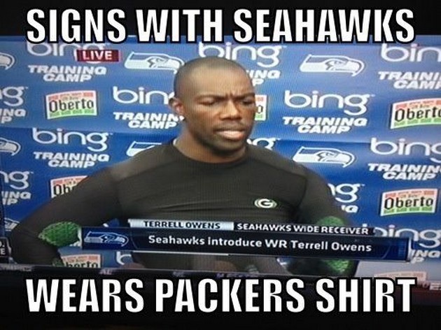 Signs With Seahawks Funny Sport Meme