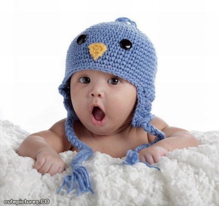 Very Cute Yawning Baby