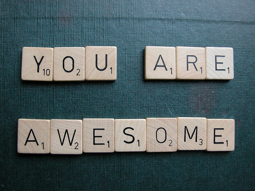 You Are Awesome Blocks