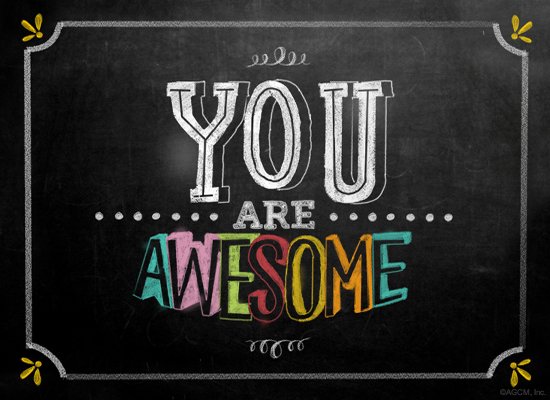 You Are Awesome Image