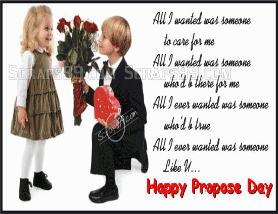 All I Ever Wanted Was Someone Like You Happy Propose Day