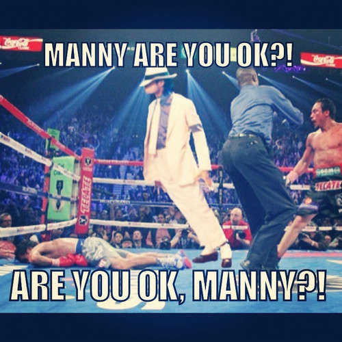 Are You Ok Manny Funny Boxing Meme