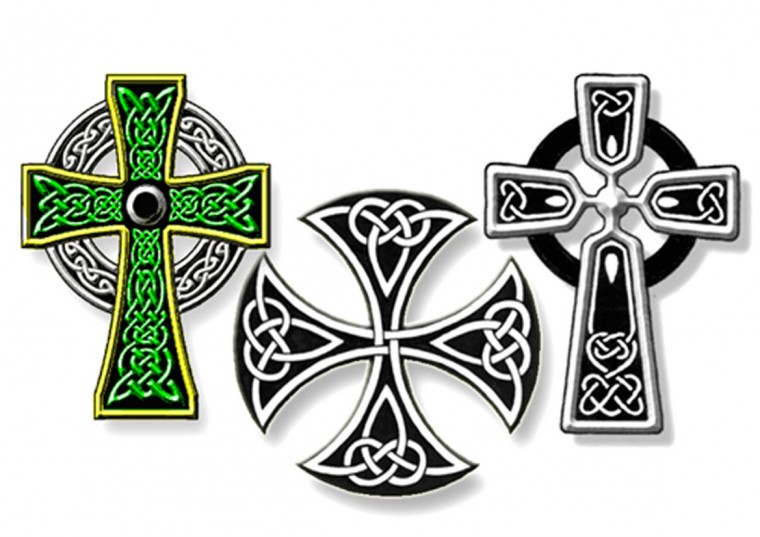 Celtic Cross Tattoo Flash