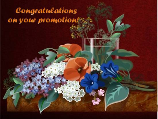 Congratulations On Your Promotion Greeting Ecard