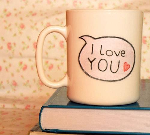 Cute I Love You On Mug
