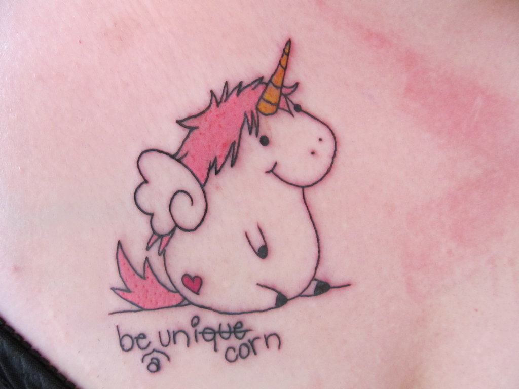 50 Magical Unicorn Tattoos for the Kids at Heart - Tats 'n' Rings