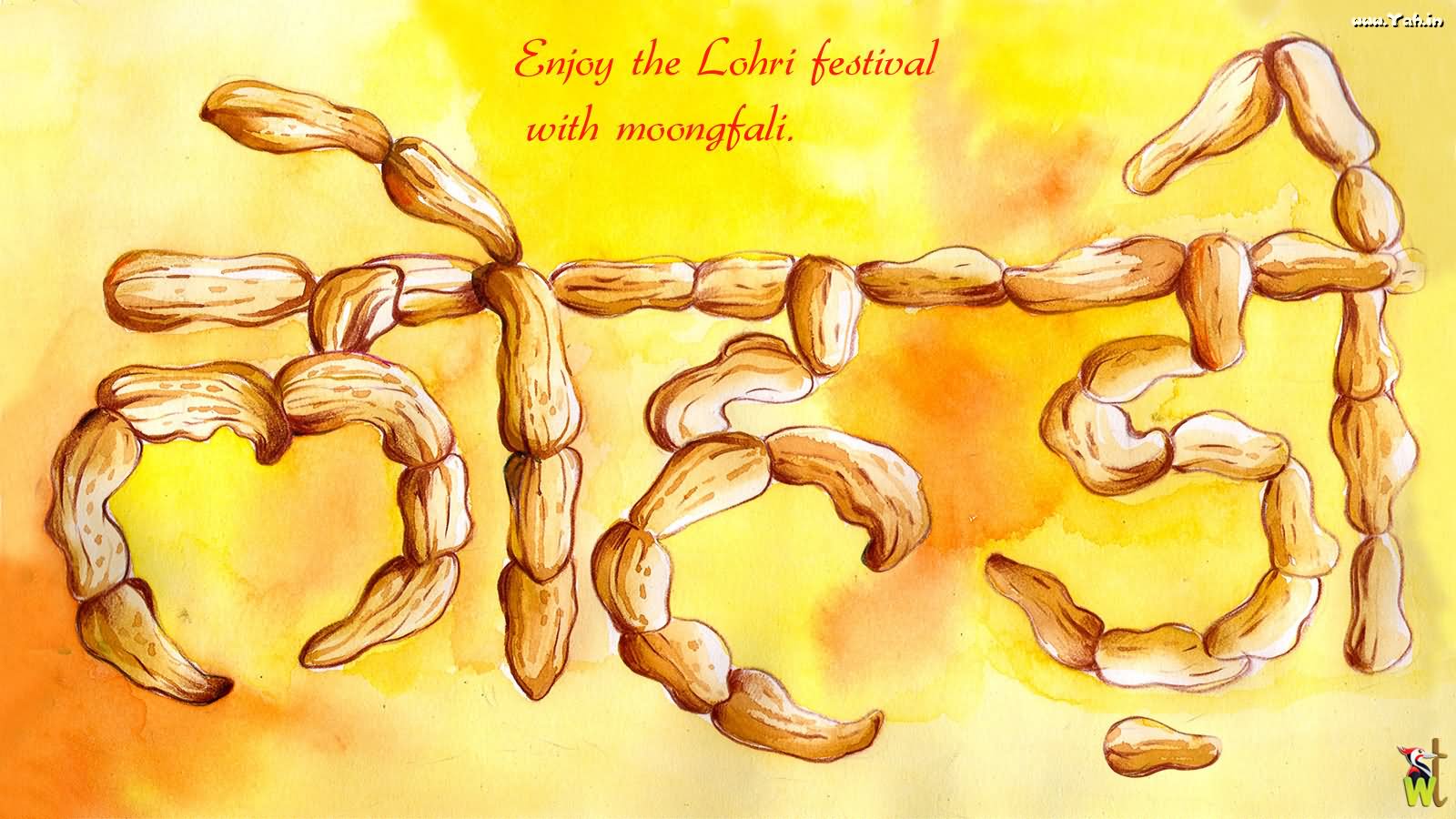 Enjoy The Lohri Festival With Moongfali Wallpaper