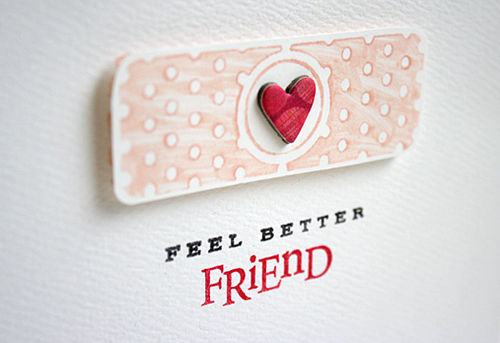 Feel Better Friend Greeting Card