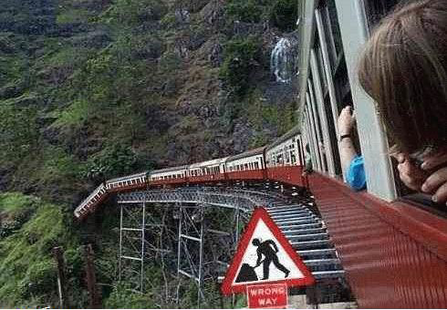 Funny Accident Train Picture