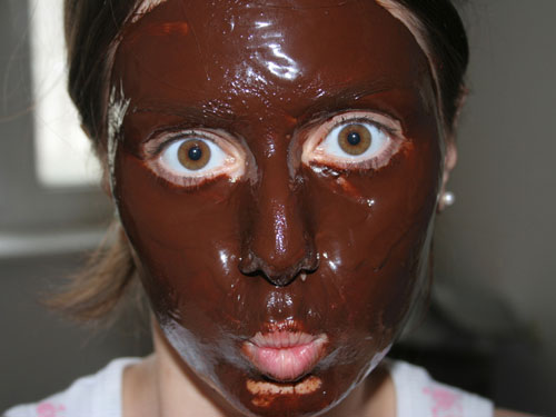 Funny Chocolate Face Mask