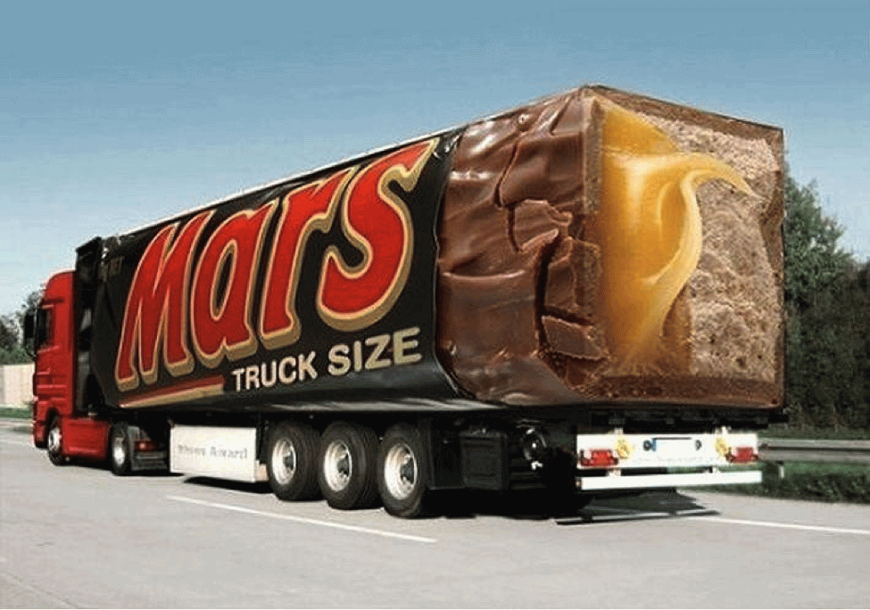 Funny Chocolate Truck