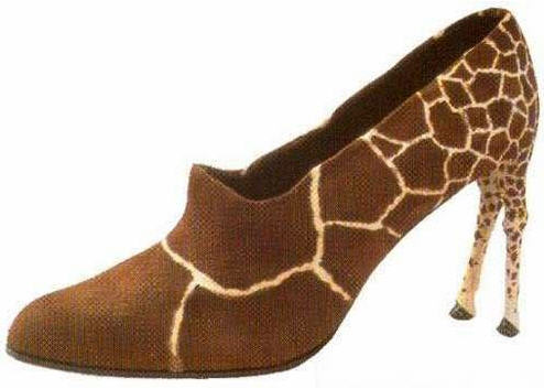Funny Giraffe Shoes