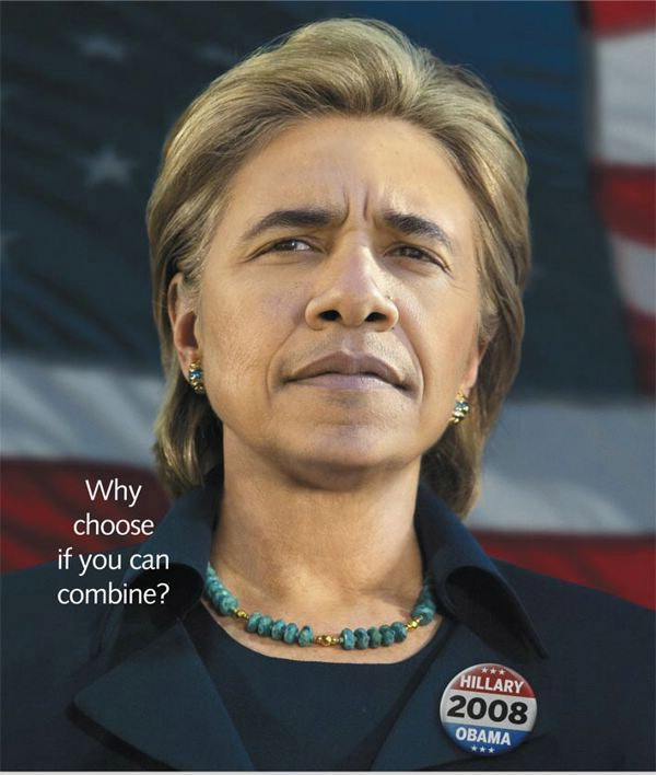Funny Obama Looks As Woman