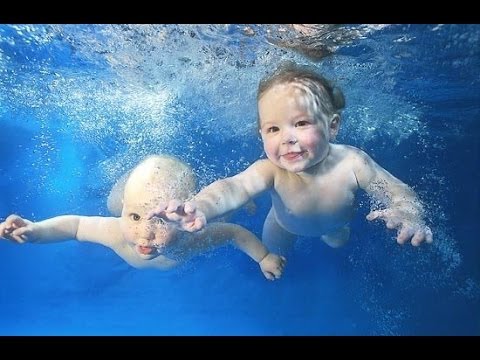 Funny Swimming Babies
