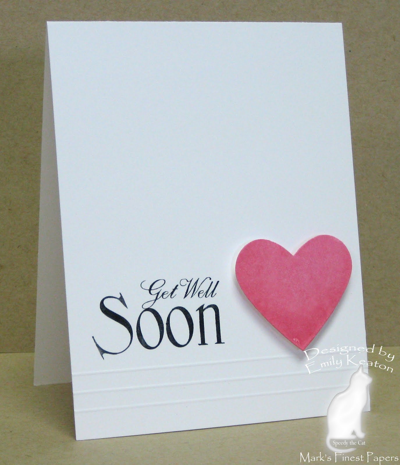Get Well Soon Love Greeting Card