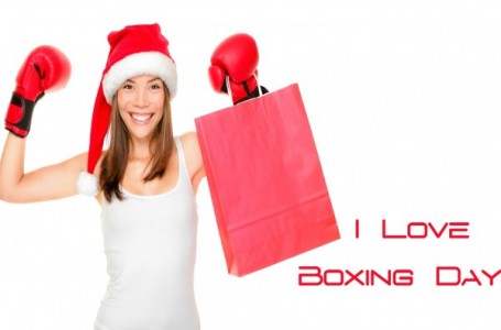 Girl Says I Love Boxing Day