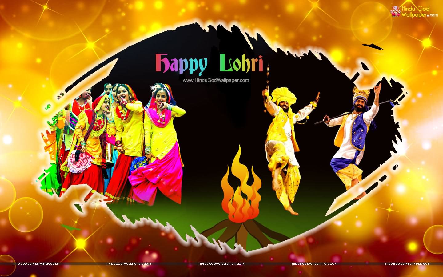 Happy Lohri To You Wallpaper
