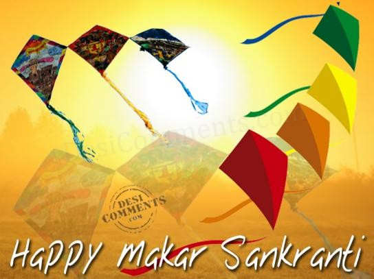Happy Makar Sankranti Kites For You