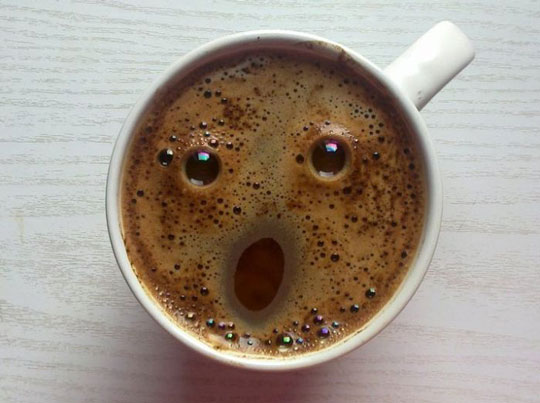 Hot Chocolate Surprise Face