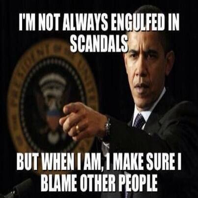 I Am Not Always Engulfed In Scandals Funny Obama Meme