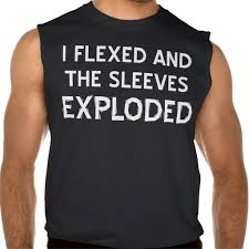 I Flexed And The Sleeves Exploded Funny Tshirt