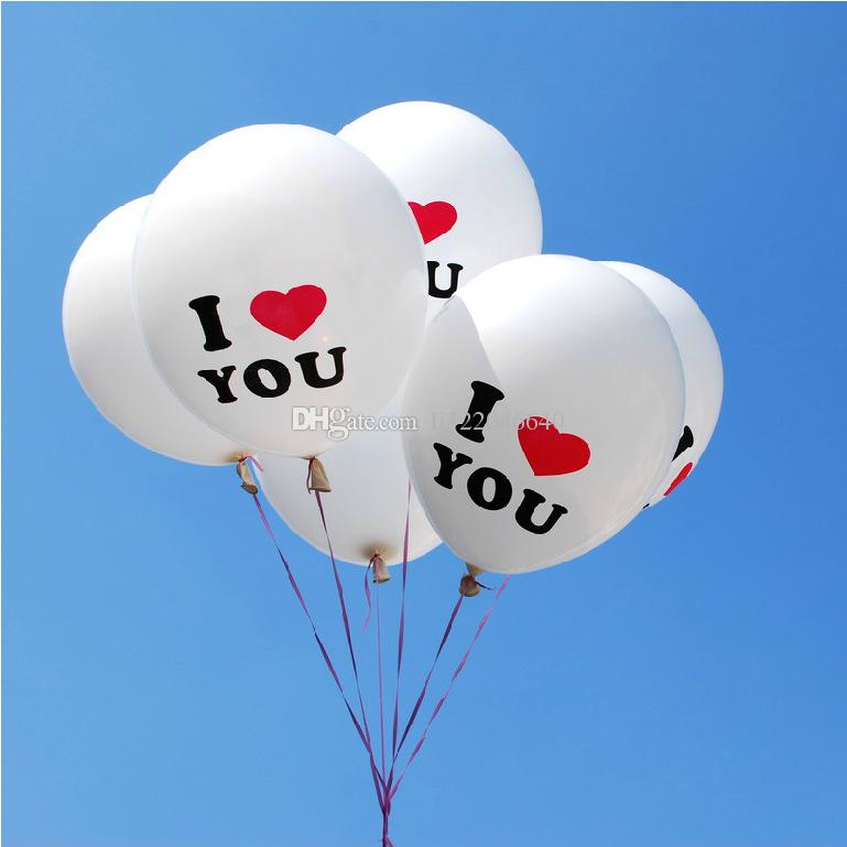 I Love You Balloons Cute Picture