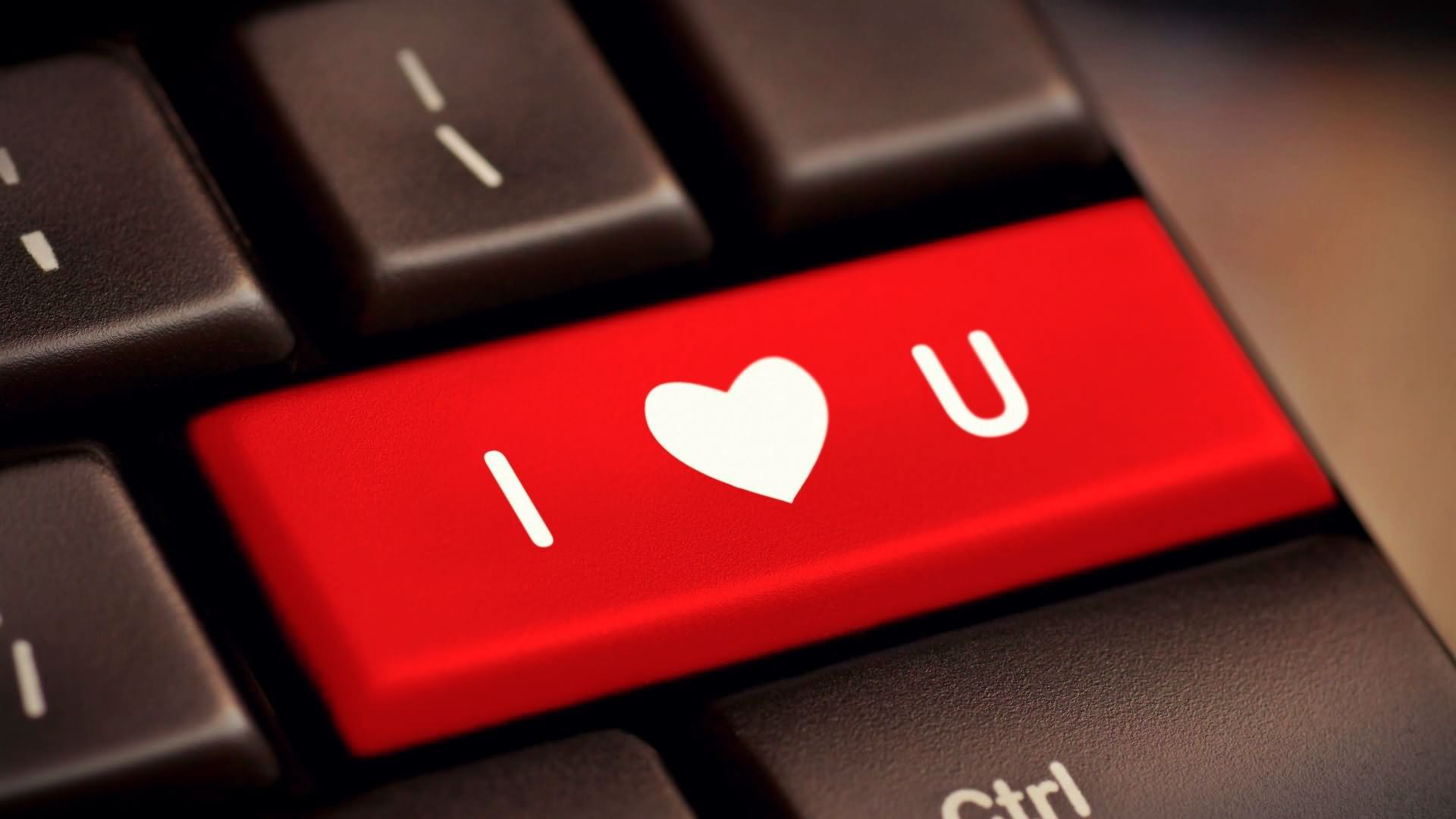 I Love You Computer Keyboard Key Picture
